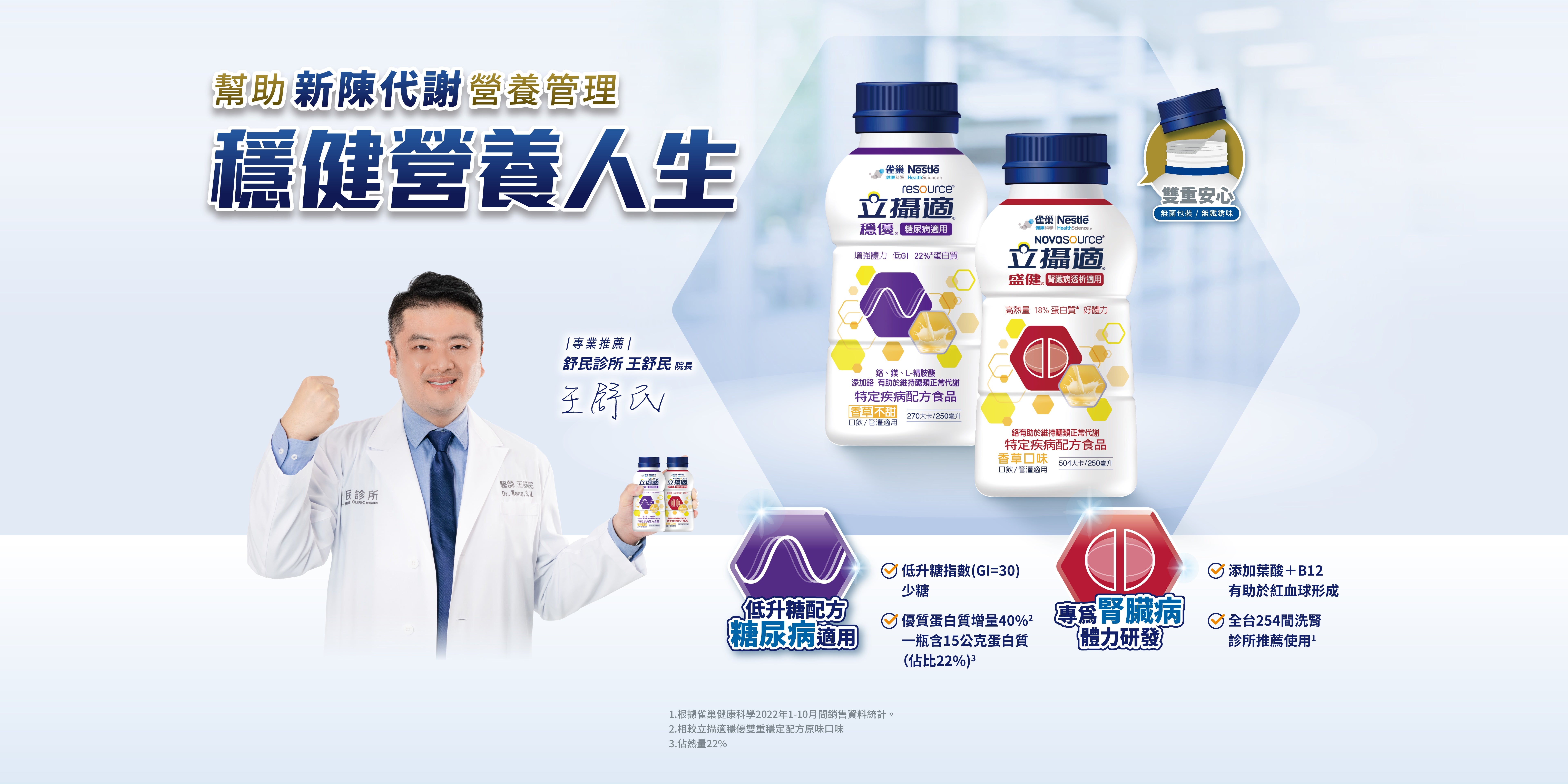 立攝適穩優 有穩優就無憂，做自己的「食」間管理大師