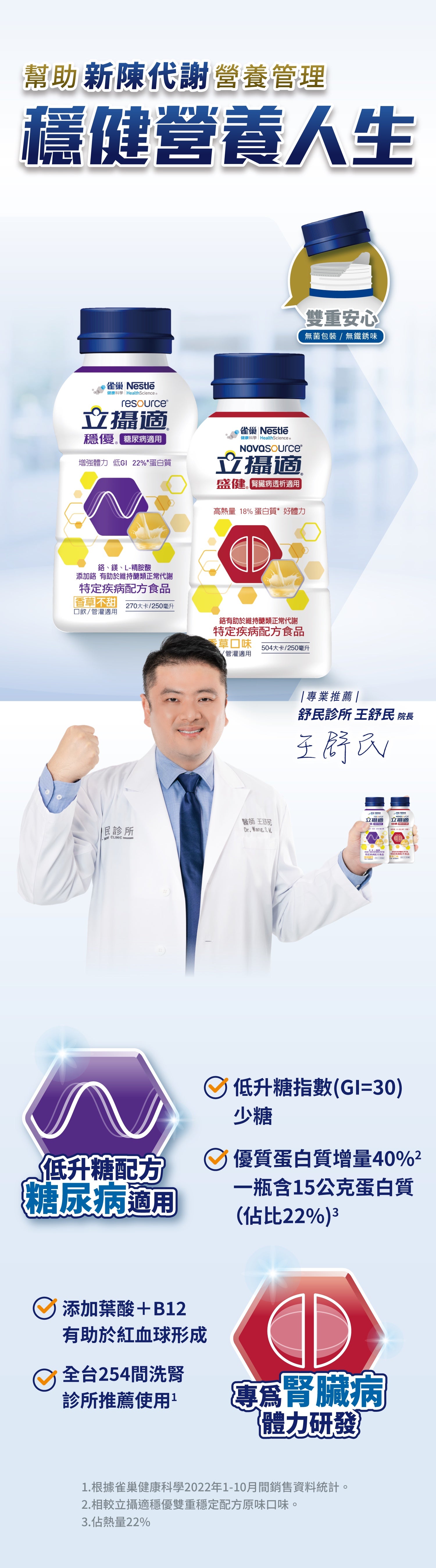 立攝適穩優 有穩優就無憂，做自己的「食」間管理大師