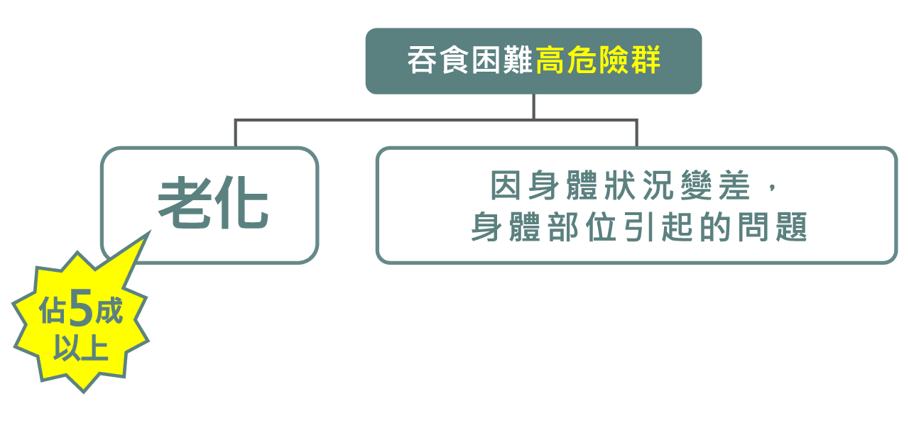 吞食困難高危險群 樹狀圖