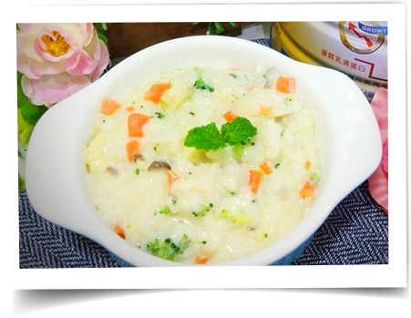 白醬鯛魚鮮蔬燉飯